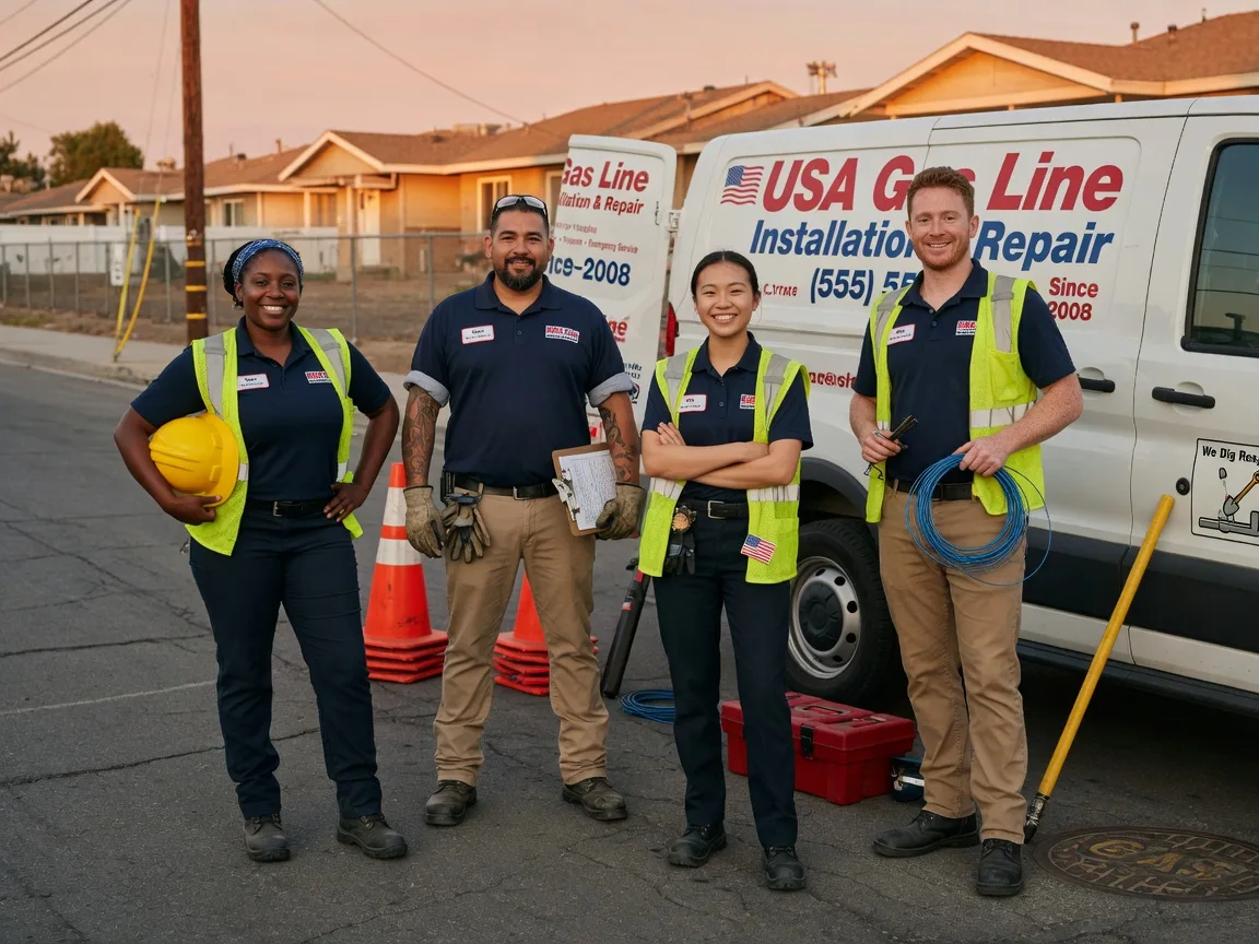 Gas Line Installation company in Fredonia, PA